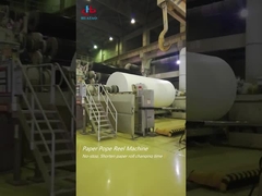 กระบอกลมแนวนอนความเร็วสูง Pope Reel สำหรับเครื่องกระดาษ