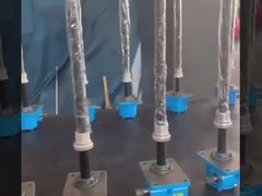 มือฐานหมุนการลดการยก / การส่งหนอนเกียร์สกรูแจ็ค