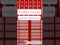 ประเภทหลุมปกติของ Tufflex Screen