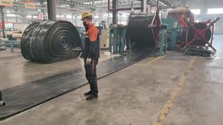 สายพานลำเลียงการทำเหมืองที่ทนต่อการขัดถู | สายพานสำหรับงานหนักสำหรับการจัดการแร่และมวลรวม