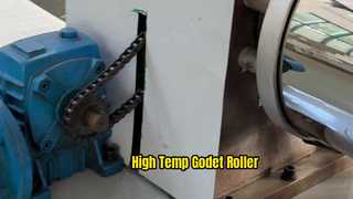 Godet Roller การผลิตเส้นใยอุณหภูมิสูง
