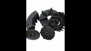 การทำเหมืองแร่ Flotation Cell ส่วนประกอบโรเตอร์สเตเตอร์ยาง PU #RotorStator #PUWearParts#PolyurethaneRubber