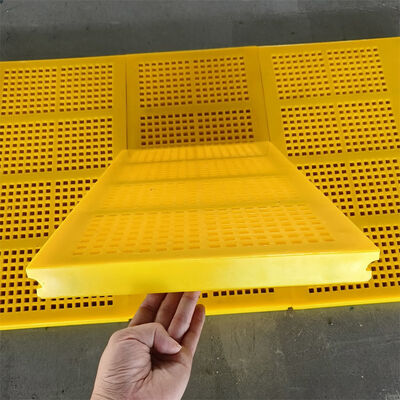 WS85 Structure Polyurethane Screen Plate with MDI Material and Anti-Blocking Surface for Mining and Quarry Screening