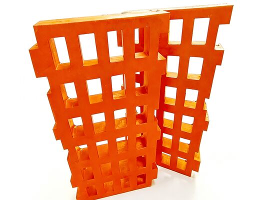 LS SLS Series 300x610mm Wear-Resistant Rubber Screen Panel for Coal Dewatering Applications Technical