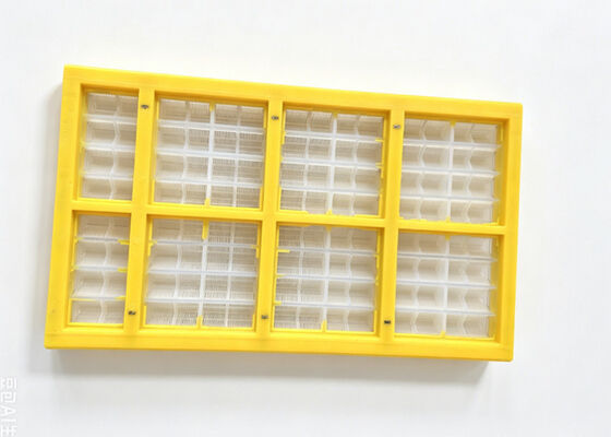 Noise Reducing Polyurethane Modular Screen Panels for Sustainable Urban Construction Waste Recycling