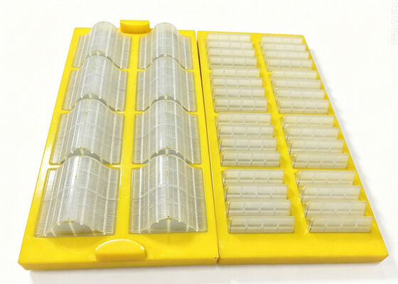 ISO9001 Certified Self-Cleaning Modular Polyurethane Screen Panels for Fine Aggregate Sizing
