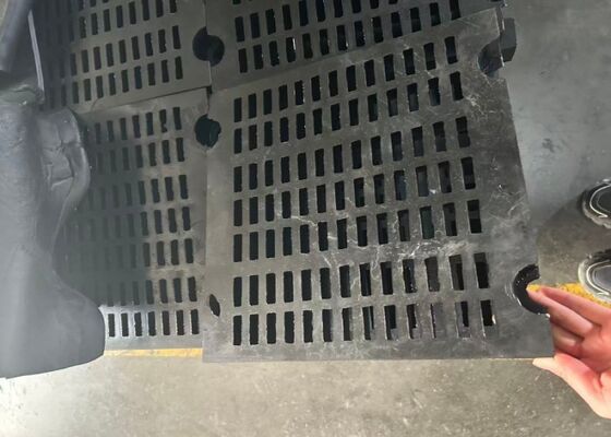 High Efficiency Rubber Screening Deck for Ore Beneficiation