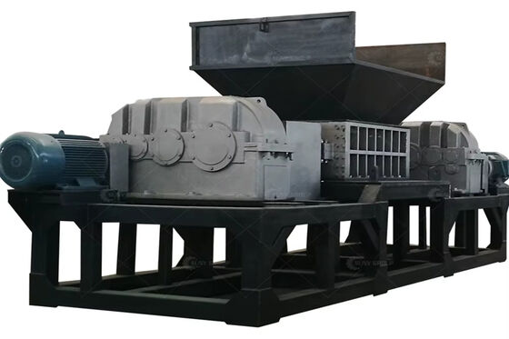 Alloy Steel Cutter Double Shaft Shredder for E-Waste