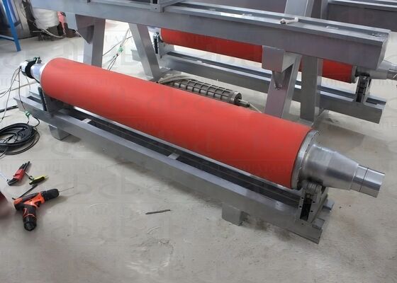 Doubled Heating Efficiency Build Induction Heating Roller For Laser Proof And Stretch Film Calendering