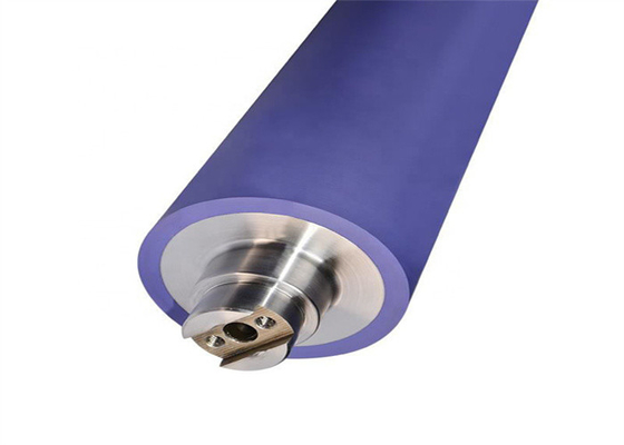 Rubber Coated 1500mm Diameter Industrial Conveyor Roller For Lamination Equipment