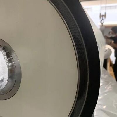 Light Weight Carbon Fiber Slitter Nip Roller with 60-80 Shore A Hardness for High Speed Plastic Film Slitting Up to 2000m/min