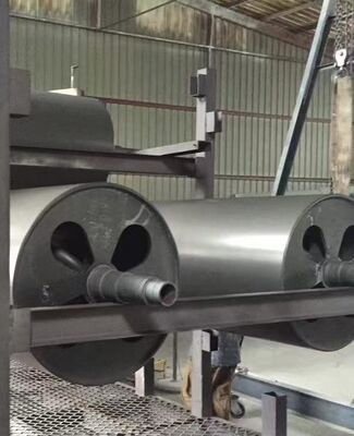 MDO Teflon Coated Pre-heating Roller with Q345 Material and Double-shell Construction for High Temperature Resistance