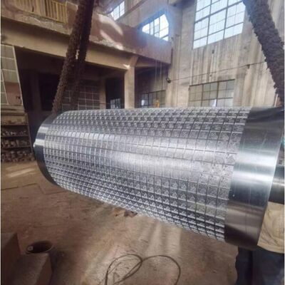 Precision Tolerance CNC Engraved Embossing Roller for Multi-Industry Applications with Laser Etching