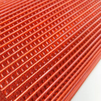 Aperature Size 3mm X 5mm Polyurethane Screen Mesh With Stainless Steel Wire Inside