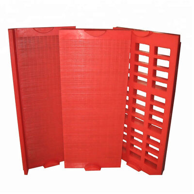40mm Thickness Polyurethane Screen Mesh PU Mesh Used For Quarry Washing Plant
