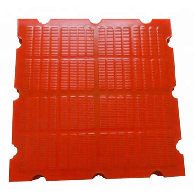 Industrial Polyurethane Screen Panel with High Wear Resistance Anti-Clogging Design and Customizable Apertures for Ore Dewatering