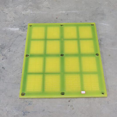 High Wear Resistance Polyurethane Screen Panel with Anti-Clogging Technology and Customizable Aperture Sizes