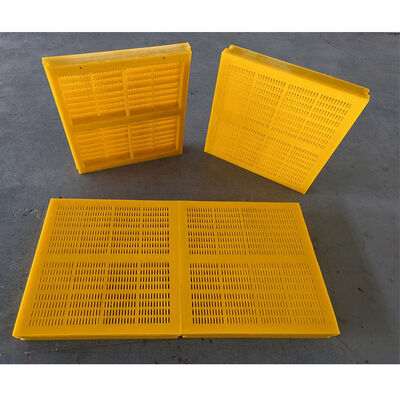 MDI WS85 Polyurethane Screen High Wear Resistance Flexible PU Screen Panel For Mining Vibrating Screen Separation