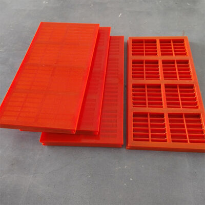 WS85 PU Tension Screen Mesh Corrosion and Oil Resistant for Mining Dewatering