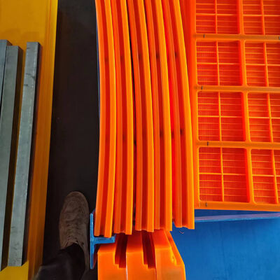 WS 85 Modular Polyurethane Screen 600x600mm Anti-Clogging for Coal Mine Tailings Treatment