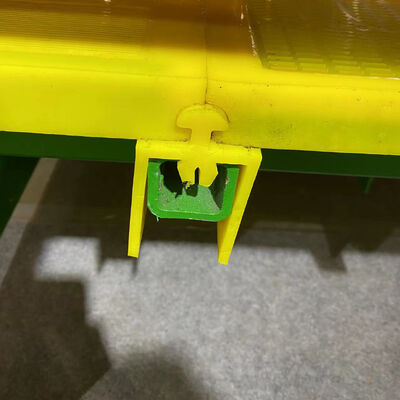 HUATAO WS 85 Wear-Resistant Polyurethane Screen 305x305mm with Rail Seat Installation for Iron Ore