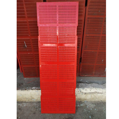 30mm Red Polyurethane Tensioned Screen Mat for Mining with High Wear Resistance
