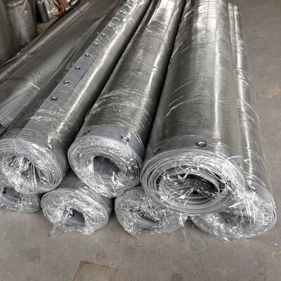 HUATAO High-Temp 180° Folded Edge Grommet Screen with 316 Stainless Steel for Mining Use