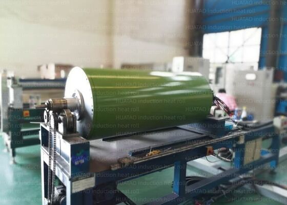 Linear Speed Max 150m Min Hard-Chrome Plating Induction Heating Roller Linear Pressure 200 To 300psi