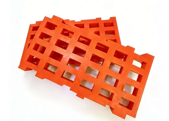 LS SLS Series 300x610mm Wear-Resistant Rubber Screen Panel for Coal Dewatering Applications Technical