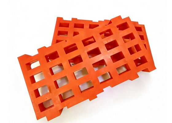 Heavy-Duty Modular Rubber Screen Media with High Open Area for Basalt Processing Technical