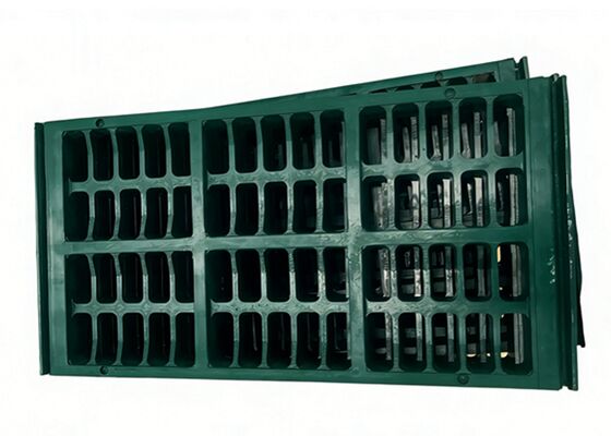Precision Injection-Molded TPU Trell-ex LS Screen Panel for Fine Sand Recovery ISO9001 Technical