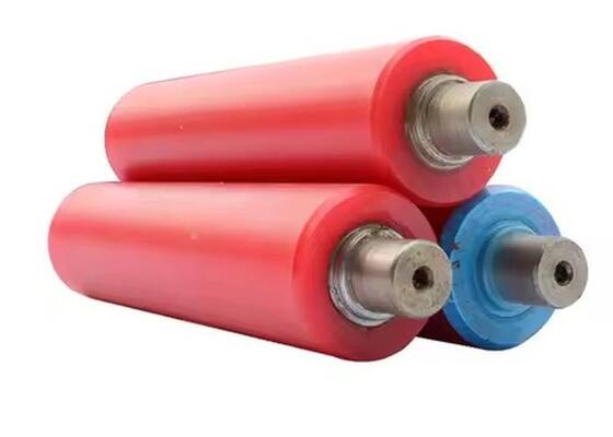 Mine Bulk Material Conveyor Rubber Disc Support Idler