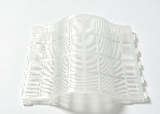 Wave Style Polyurethane Dewatering Screen Panel with 50% Higher Drainage Area for Iron Ore