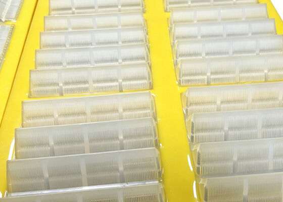 Anti-Clogging Polyurethane Screen Mesh with Diamond Aperture for High Efficiency Mineral Sizing