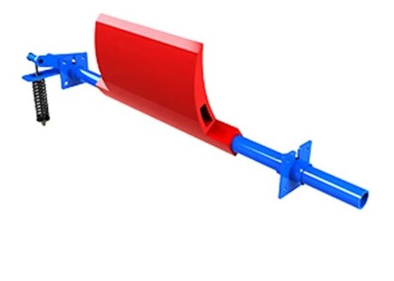Mining Conveyor Belt Scraper Flexible PU Blade Long Service Life Industrial Design