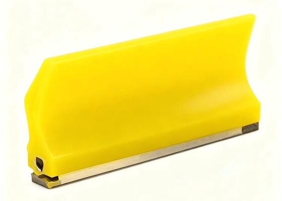Conveyor Belt Cleaner Polyurethane Blade with Steel Frame Aggregate Plant Conveyor Use