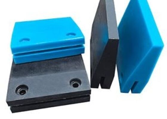 Conveyor Belt Polyurethane Cleaning System Adjustable Scraper Cement Conveyor Line