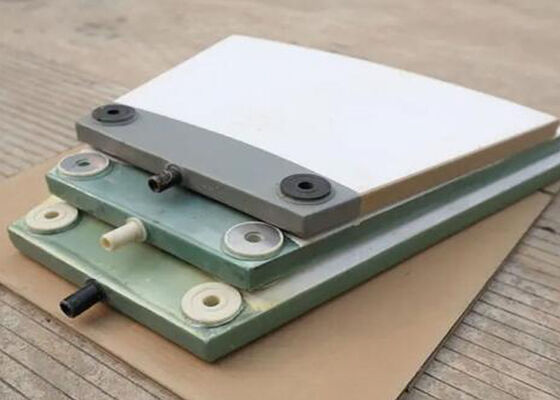 Ceramic Filter Plate Alumina Material High Efficiency Sand Slurry Dewatering System