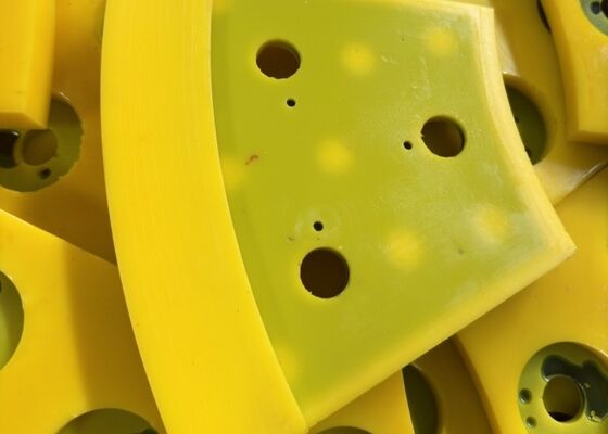 Spiral Classifier Polyurethane Blades Long Service Life Mineral Beneficiation Wear Parts