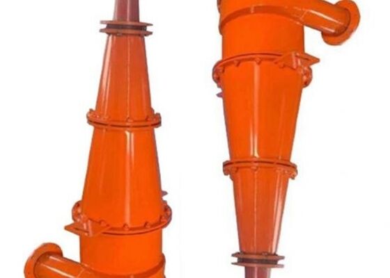 High Wear Resistance PU Lined Hydrocyclone For Heavy Duty Copper Mining