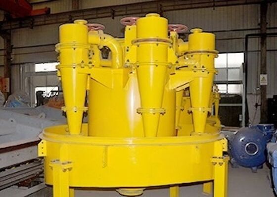 High Quality PU Lined Hydrocyclone For Copper Mining Beneficiation Production Line