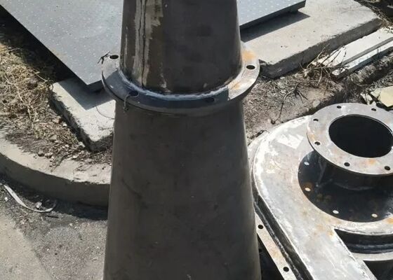 PU Hydrocyclone Separator For Sand Washing Plant Abrasion Resistant Cyclone Equipment