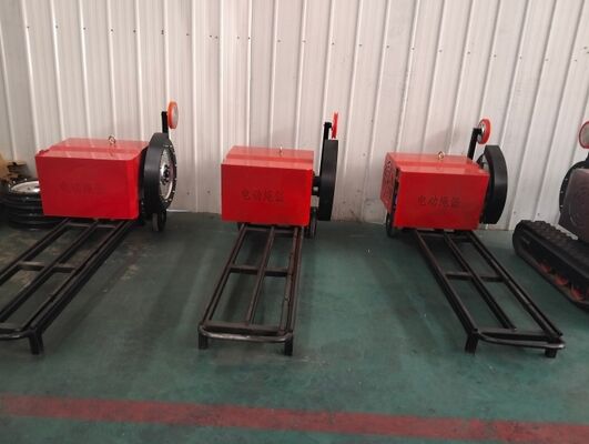 22kw Variable Frequency Rail-Mounted Wire Saw Resistant To Reinforcing Steel