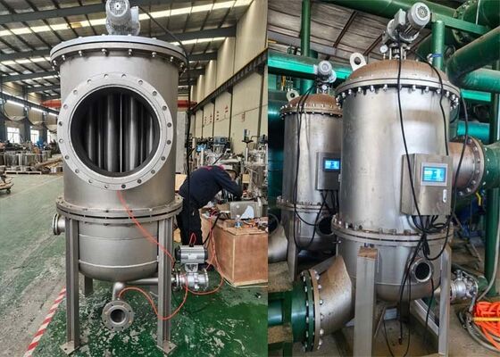 Self Cleaning Automatic backwash filters Media