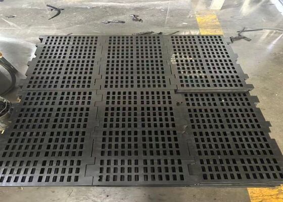 High Open Area Rubber Screen Panel for Mining Operations
