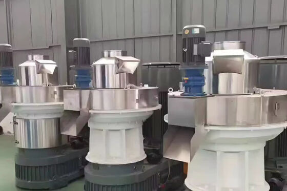 70mm Diameter Hydraulic Briquette Press for Commercial Heating