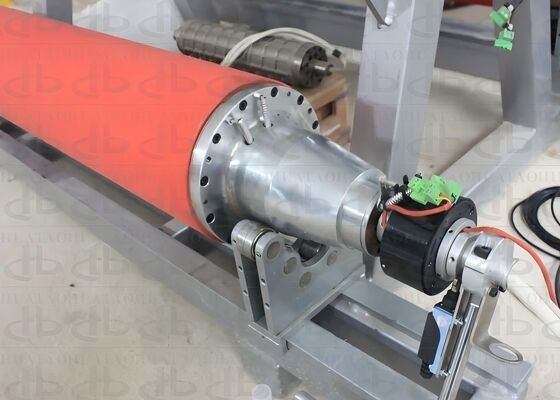 Hidden Leak Risk Eliminated Induction Heating Roller For Electronic Craft And Filter Base Producing