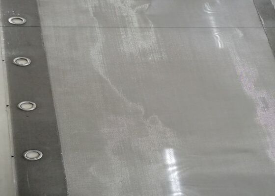 HUATAO Transparent PU Grommet Screen 304L Stainless Steel EU 1935/2004 Compliant
