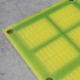 Polyurethane Vibrating Screen Mesh Dewatering Screen Panel For Fine Sand Recycle Machine