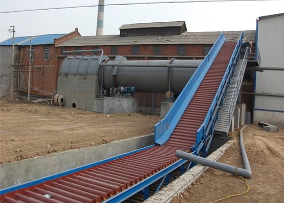 Industrial Steel Chain Pulper Feeding Conveyor In Paper Industry